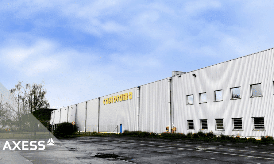 Livraison d’un entrepôt logistique sur le CRT de Lesquin, agglomération de la Ville de Lille